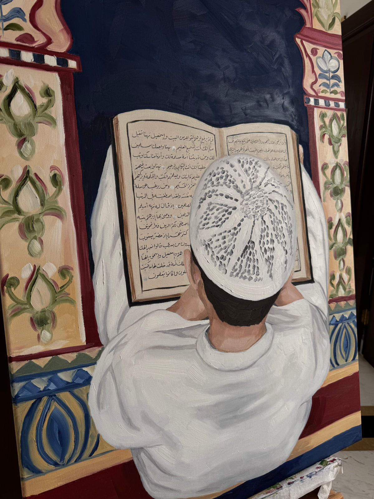 رَبَّنَا وَاجْعَلْنَا مُسْلِمَيْنِ لَكَ وَمِن ذُرِّيَّتِنَا أُمَّةً مُّسْلِمَةً لَّكَ